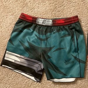 Just Saiyan encounter shorts high cut Rock Lee